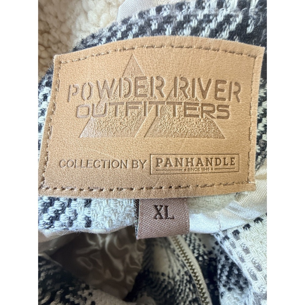 POWDER‎ RIVER OUTFITTERS - Women's Plaid Berber Wool Blend Jacket - X-Large - XL - Picture 5 of 8